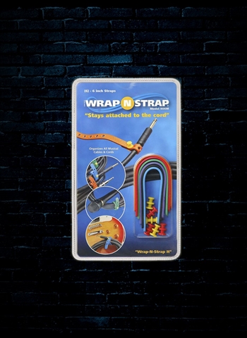 Wrap N Strap 906M - 6" Cable Straps (6 Pack)