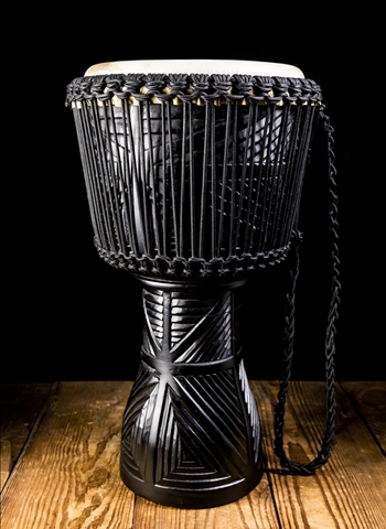 Meinl DJFS1-L 12" Djembefolas - Tiki Black