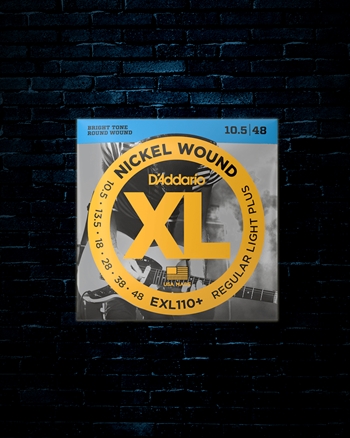 D'Addario XL Nickel Wound Strings - Regular Light Plus (10.5-48)
