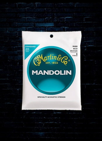 Martin M400 80/20 Bronze Mandolin Strings - Standard (10-34)