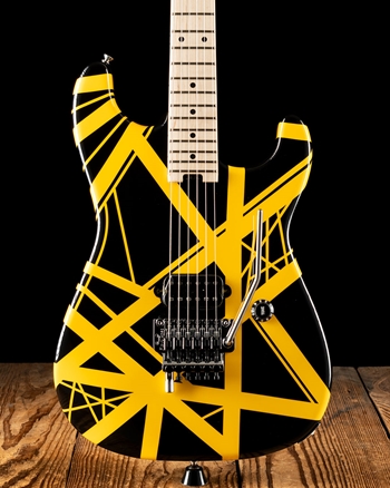 EVH Striped Series - Black with Yellow Stripes