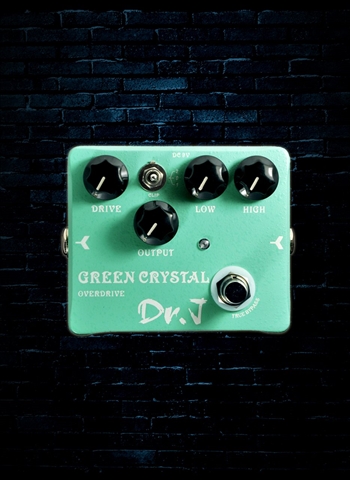 Dr. J D-50 Green Crystal Overdrive Pedal