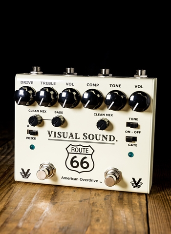 Truetone V3 Route 66 Overdrive and Compression Pedal