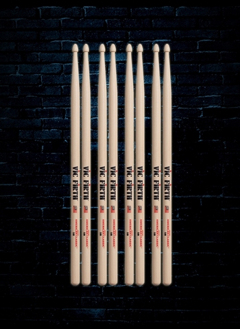 Vic Firth P5B.3-5B.1 - American Classic Drumsticks (4 Pack)