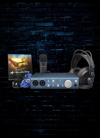 PreSonus AudioBox iTwo Studio Complete Mobile Hardware/Software Recording Kit