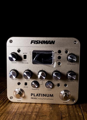Fishman Platinum Pro EQ アナログプリアンプ FISHMAN PLATINUM PRO EQ アコースティックプリアンプ Fishman Pro EQ