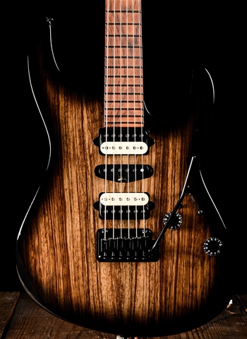 Suhr Modern Custom Black Limba/Cocobolo - Black Burst