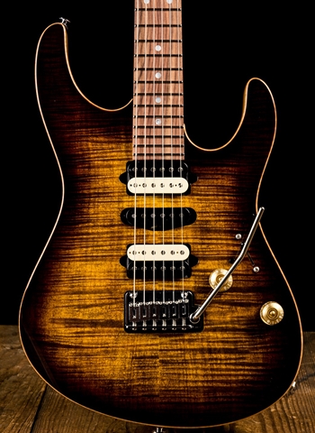 Suhr Modern Custom Flame Maple/Mahogany - Bengal Burst