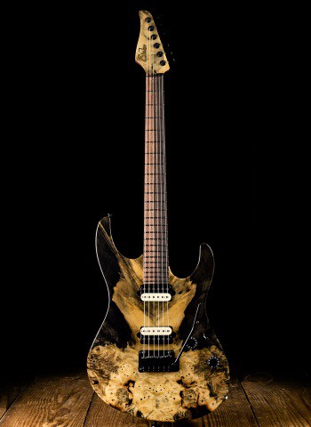 sahana guitars buckeye burl ギター sahana guitars buckeye burl