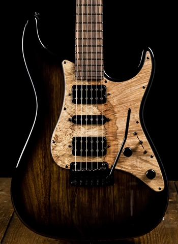 Suhr Standard Custom Black Limba/Cocobolo - Black Burst