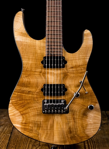 Suhr Modern Custom Waterfall Burl Maple/Mahogany - Natural