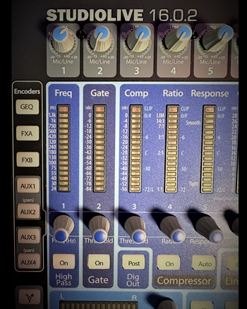 PreSonus StudioLive 16.0.2 - 16-Channel Mixer *USED*