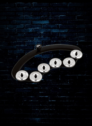 Meinl BBTA2-BK Backbeat Tambourine For 13" and 14" Drums