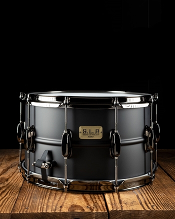 Tama LST148 - 8"x14" SLP Series Big Black Steel Snare Drum - Matte Black