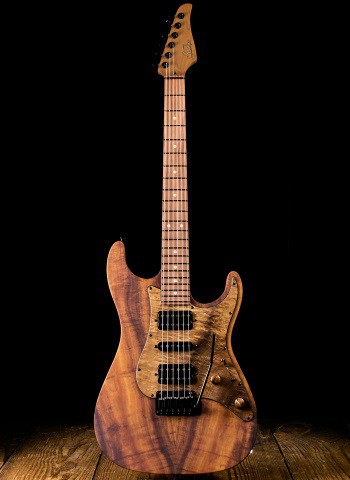 Suhr Standard Custom Curly Koa - Natural Satin
