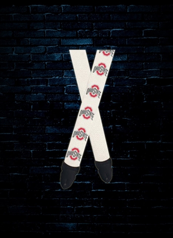 SHS Audio CGS-OS College Guitar Strap - Ohio State