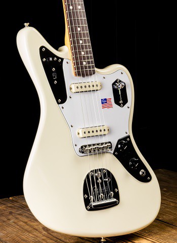 Fender【Johnny Marr】Jaguar Olympic White Fender Johnny Marr Jaguar Rosewood Fingerboard Electric