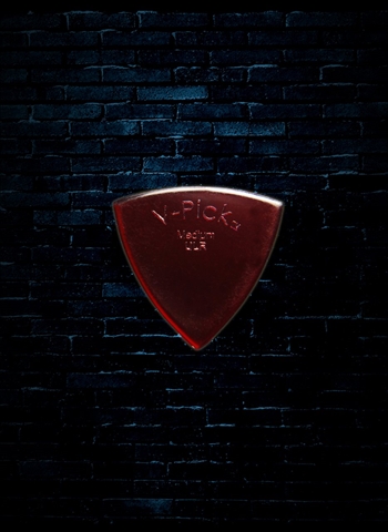 V-Picks 0.8mm Medium Pointed Ultra Lite Pick - Ruby Red