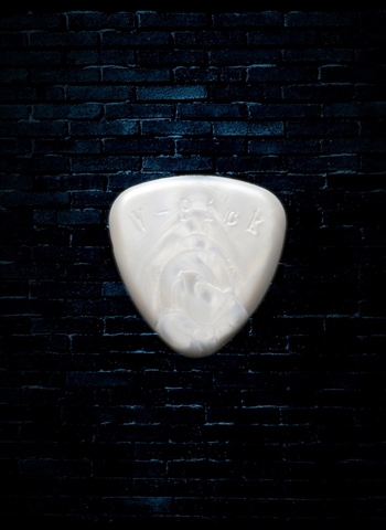 V-Picks 3.0mm Freakishly Large Round Pick - Pearly Gates