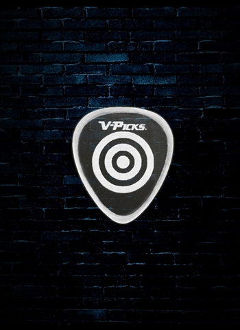 V-Picks 1.5mm Bullseye Ghost Rim Pick