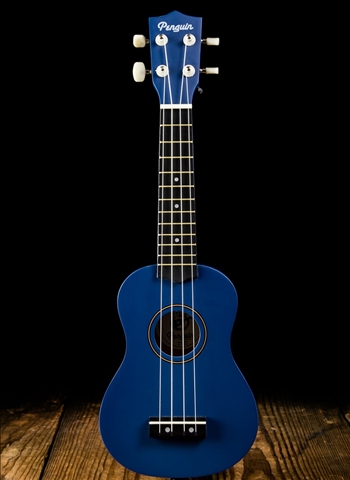 Amahi PGUKDB Penguin Soprano Ukelele - Dark Blue