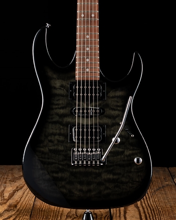 Ibanez RG Gio GRX70QA - Transparent Black Sunburst