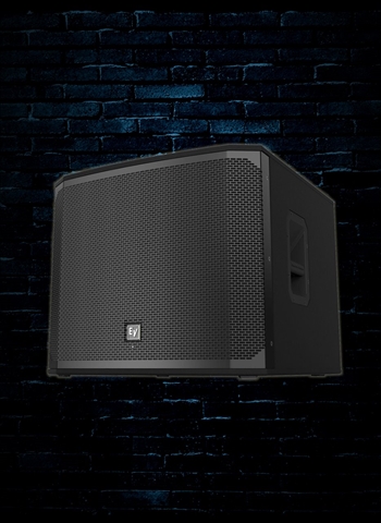 EV EKX-18SP 1300 Watt 1x18" Powered Subwoofer - Black