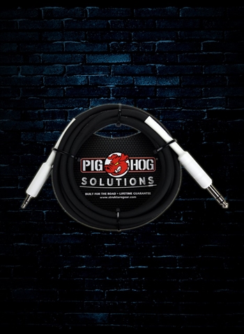 PigHog PX48J10 - 10' 1/4" TRS to 1/8" Mini Adapter Cable