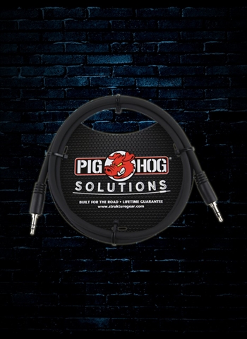 Pig Hog PX-T3503 3' 3.5mm TRS to 3.5mm TRS Adapter Cable