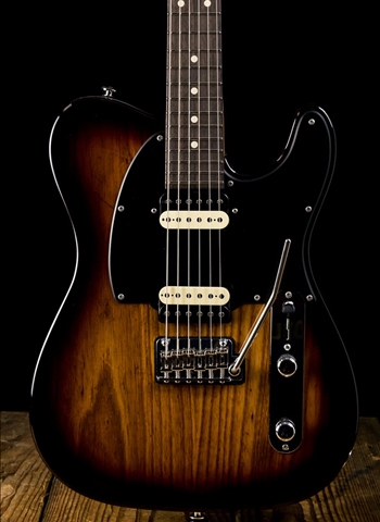 Suhr Classic T Roasted Swamp Ash/Maple - Dark Brown Burst