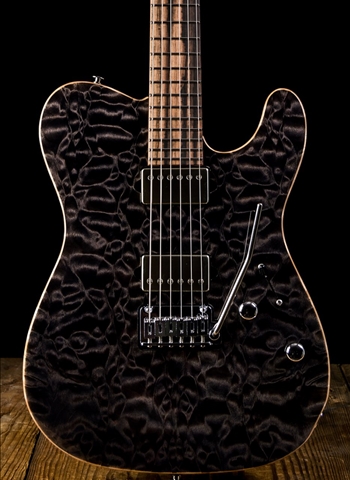 Suhr Classic T 24 Quilt Maple - Trans Charcoal