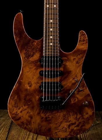 Suhr Modern Custom Burl Redwood/Roasted Alder - Natural