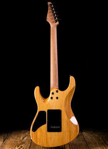 ギター Suhr Standard-Chambered Bengal Quilt Suhr Modern 7 Quilt Roasted - Bengal Burst - Eddie's Guitars