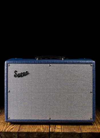 Supro 1624T Dual-Tone - 24 Watt 1x12" Guitar Combo -Blue Rhino Hide