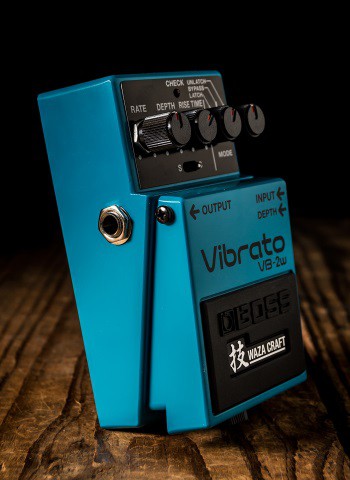 BOSS Vibrato VB-2w Waza Craft 日本製 Boss VB-2W Waza Craft Vibrato Pedal | Sweetwater