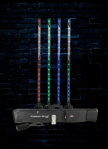 Chauvet DJ Freedom Stick Programmable LED 4-Pack