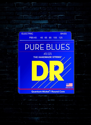 DR PB5-45 Pure Blues Bass Strings - 5-String Medium (45-125)