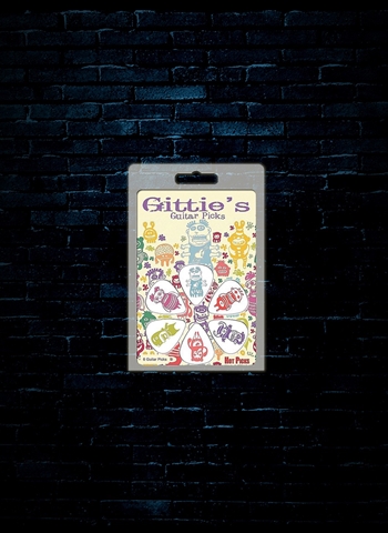 Hot Picks USA Gittie's Cree-Tures Guitar Picks (6 Pack)