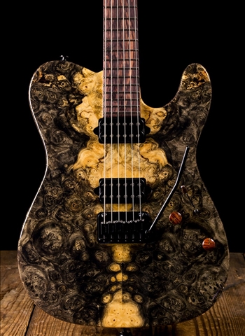 Suhr Classic T 24 Custom Buckeye Burl - Natural