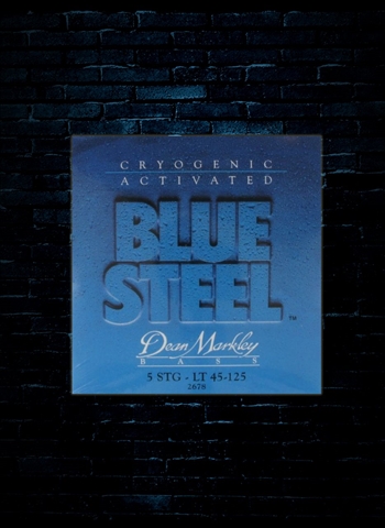 Dean Markley 2678 Blue Steel Bass Strings - 5-String Light (45-125)