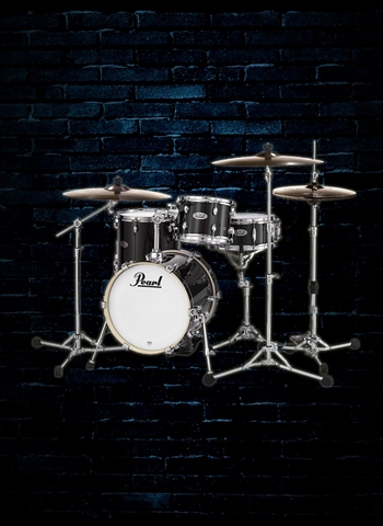 Pearl MDT764P/C - Midtown 4-Piece Drum Set - Black Gold Sparkle