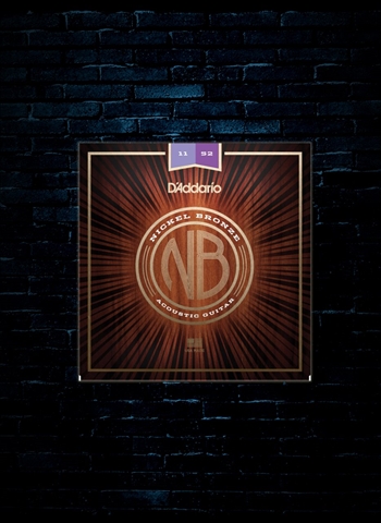 D'Addario NB1152 Nickel Bronze Acoustic Guitar Strings