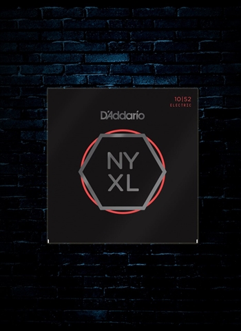 D'Addario NYXL1052 Nickel Wound Electric Guitar Strings - Light Top/Heavy Bottom (10-52)