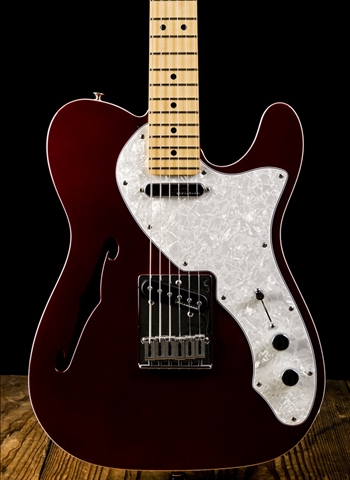 Fender Deluxe Telecaster Thinline - Candy Apple Red