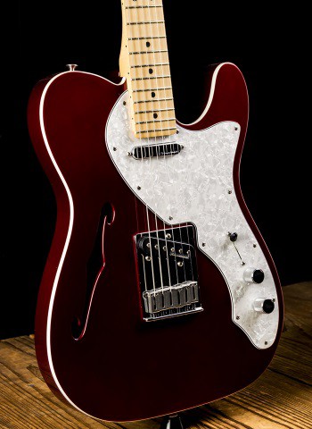 ギター Fender Telecaster Thinline Deluxe Fender Deluxe Telecaster Thinline - 3-Color Sunburst with