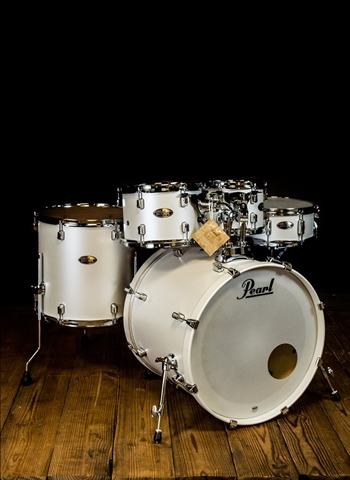 Pearl DMP925SP/C Decade Maple 5-Piece Drum Set - White Satin Pearl