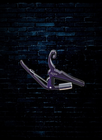 Kyser KG6P - 6-String Acoustic Quick-Change Capo - Deep Purple