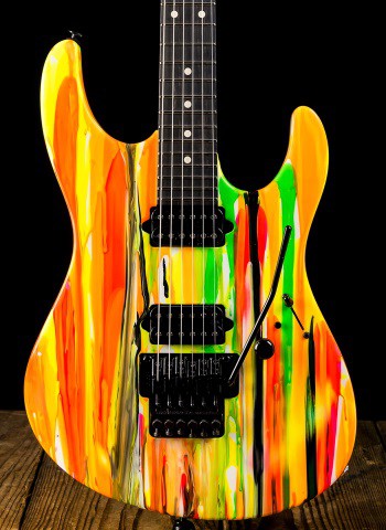 Suhr 80's Shred MKII - Neon Drip