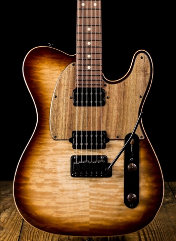 Suhr Custom Classic T 24 Quilt Maple/Pau Ferro - Brown Burst