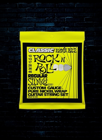 Ernie Ball 2251 Classic Pure Nickel Electric Strings - Regular Slinky (10-46)